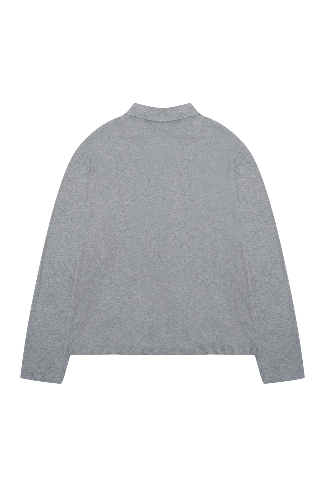 コットンボタンカラーオーバーサイズ無地TシャツポロカラーTシャツSSFW | 詳細画像28