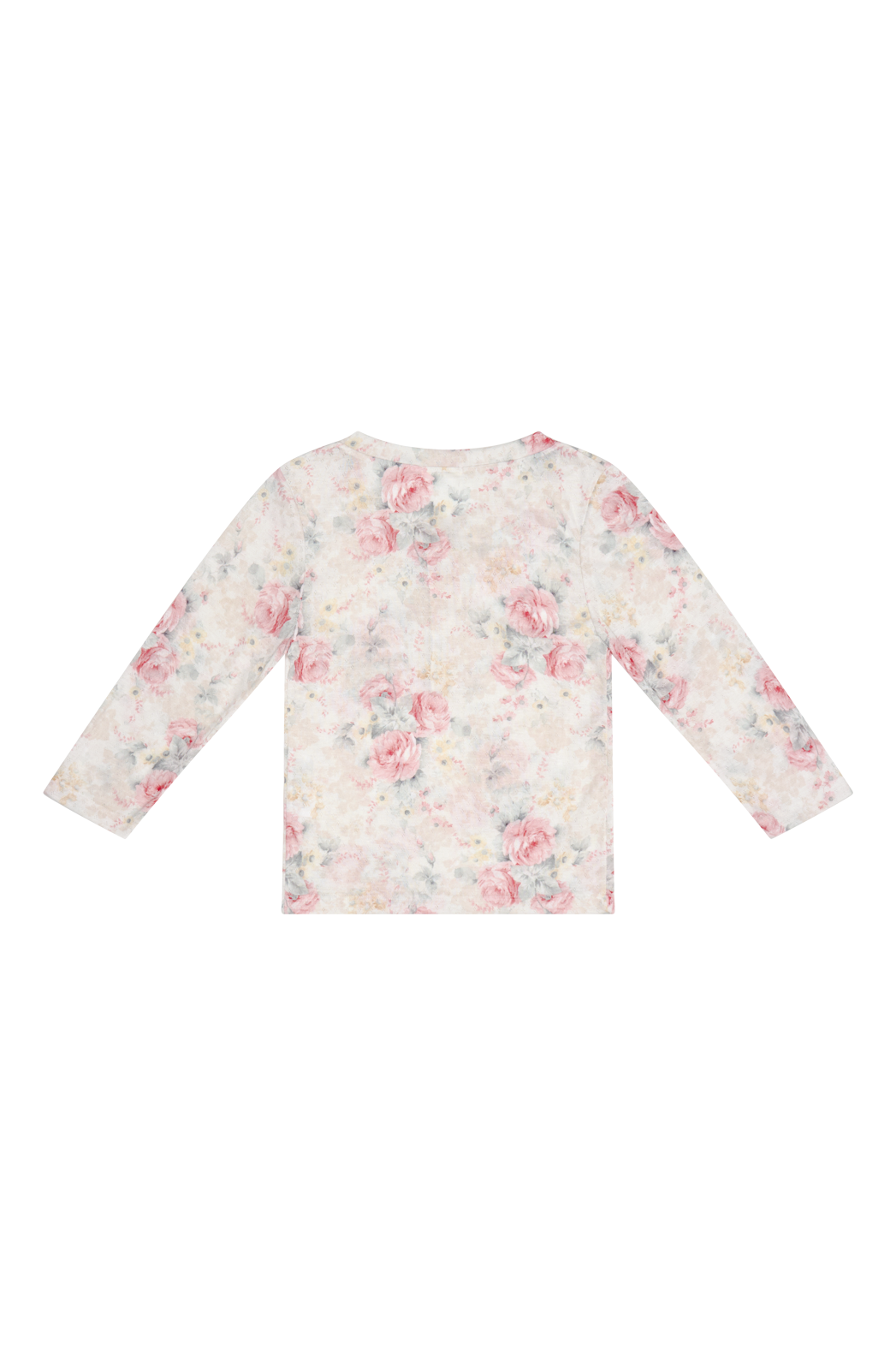 シースルークロップドスリム花柄TシャツSS | 詳細画像20