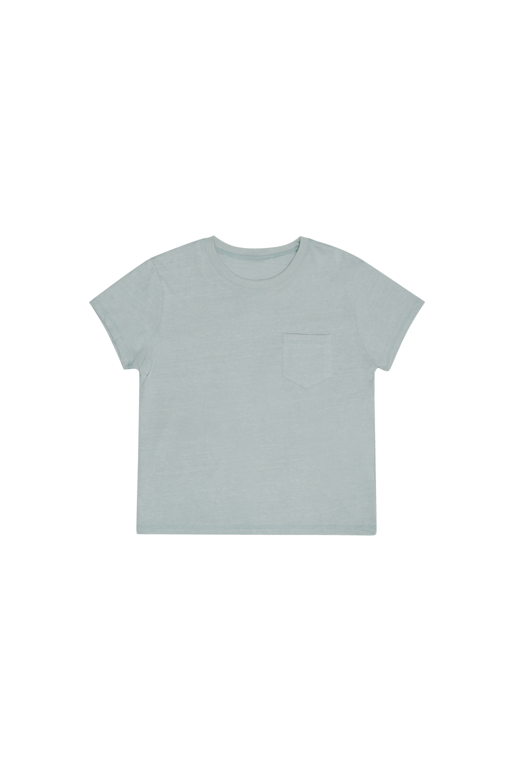 コットンクロップドワンポケット無地TシャツSS | 詳細画像25