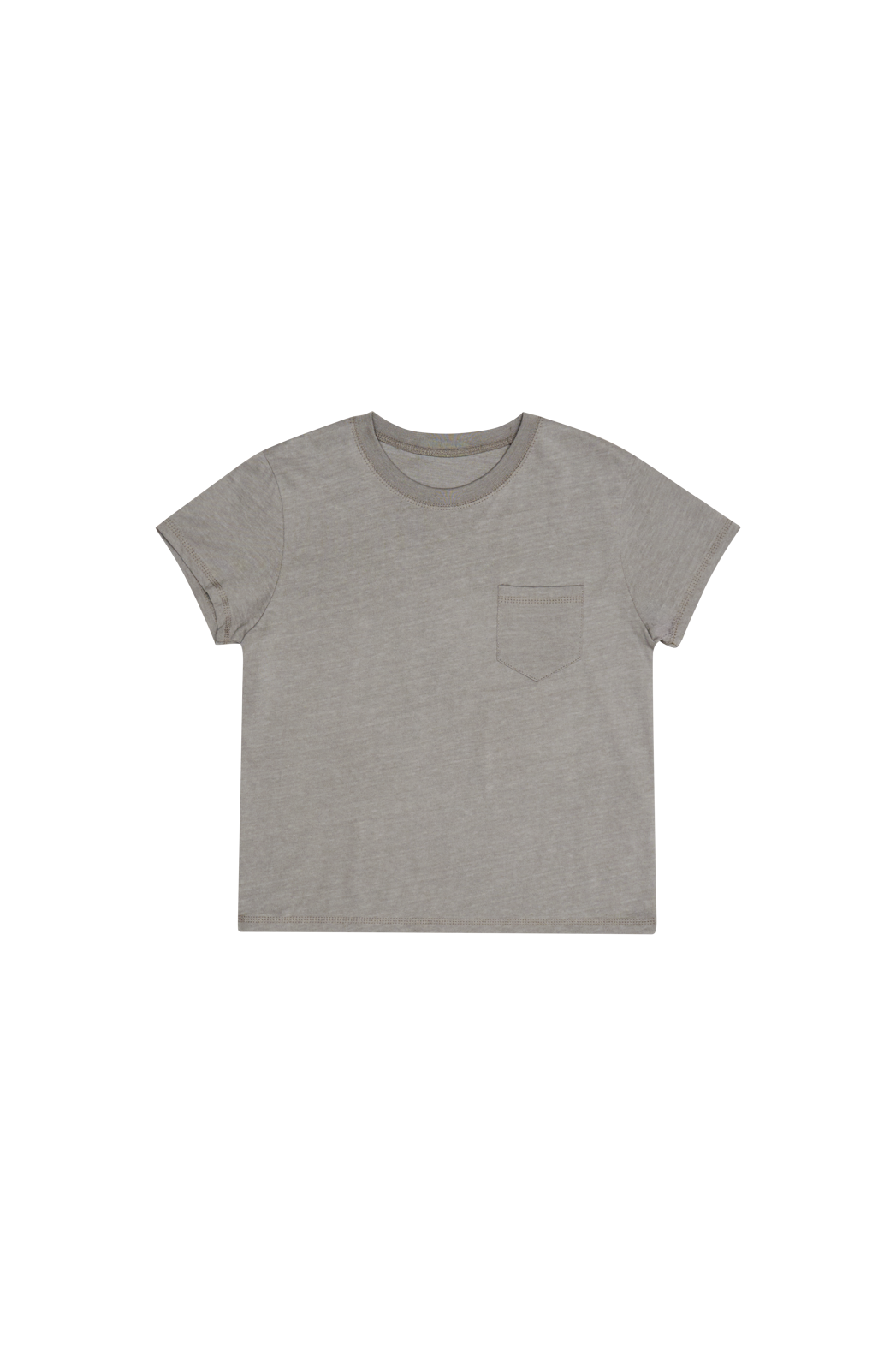 コットンクロップドワンポケット無地TシャツSS | 詳細画像30