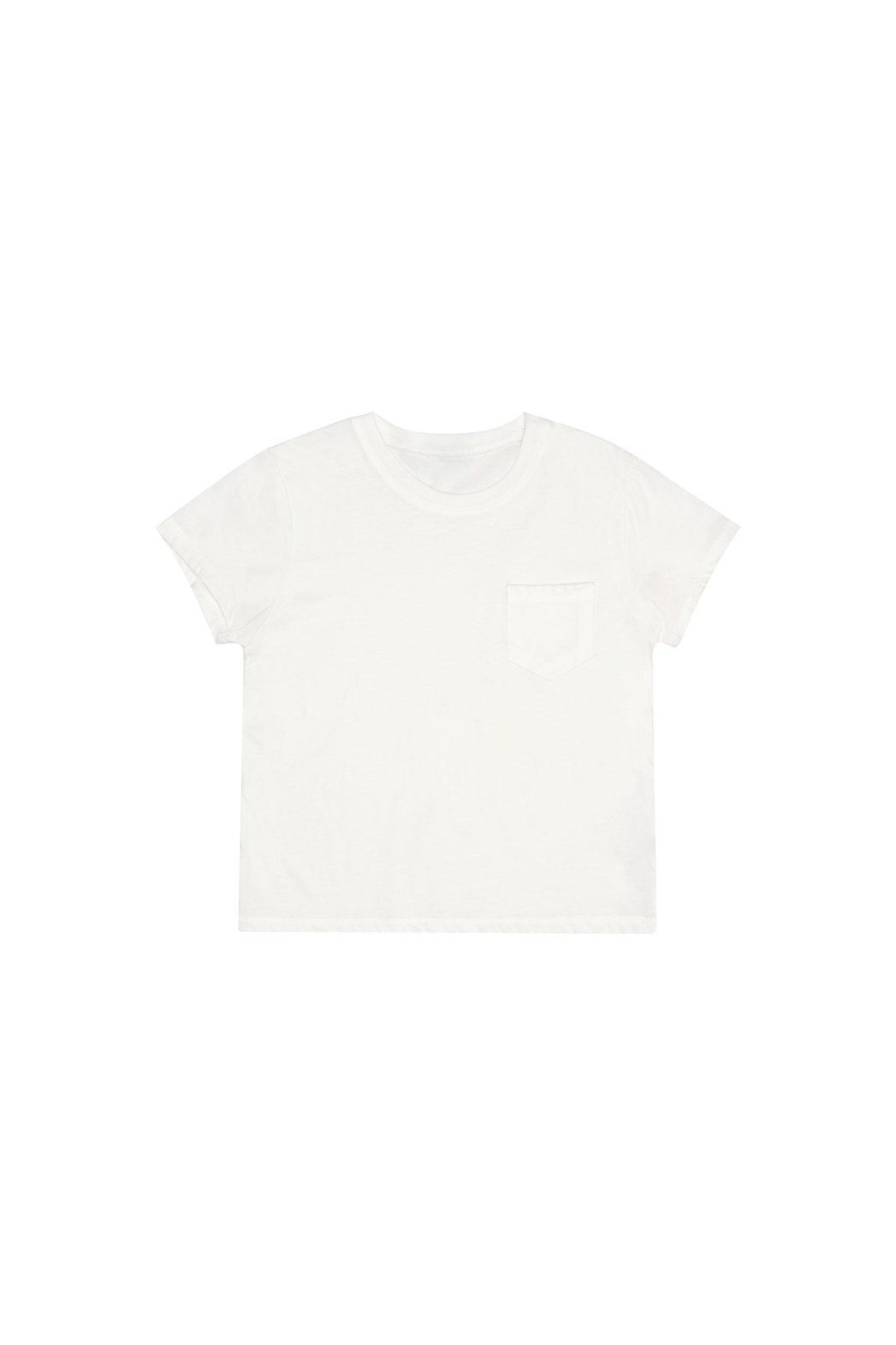 コットンクロップドワンポケット無地TシャツSS | 詳細画像27