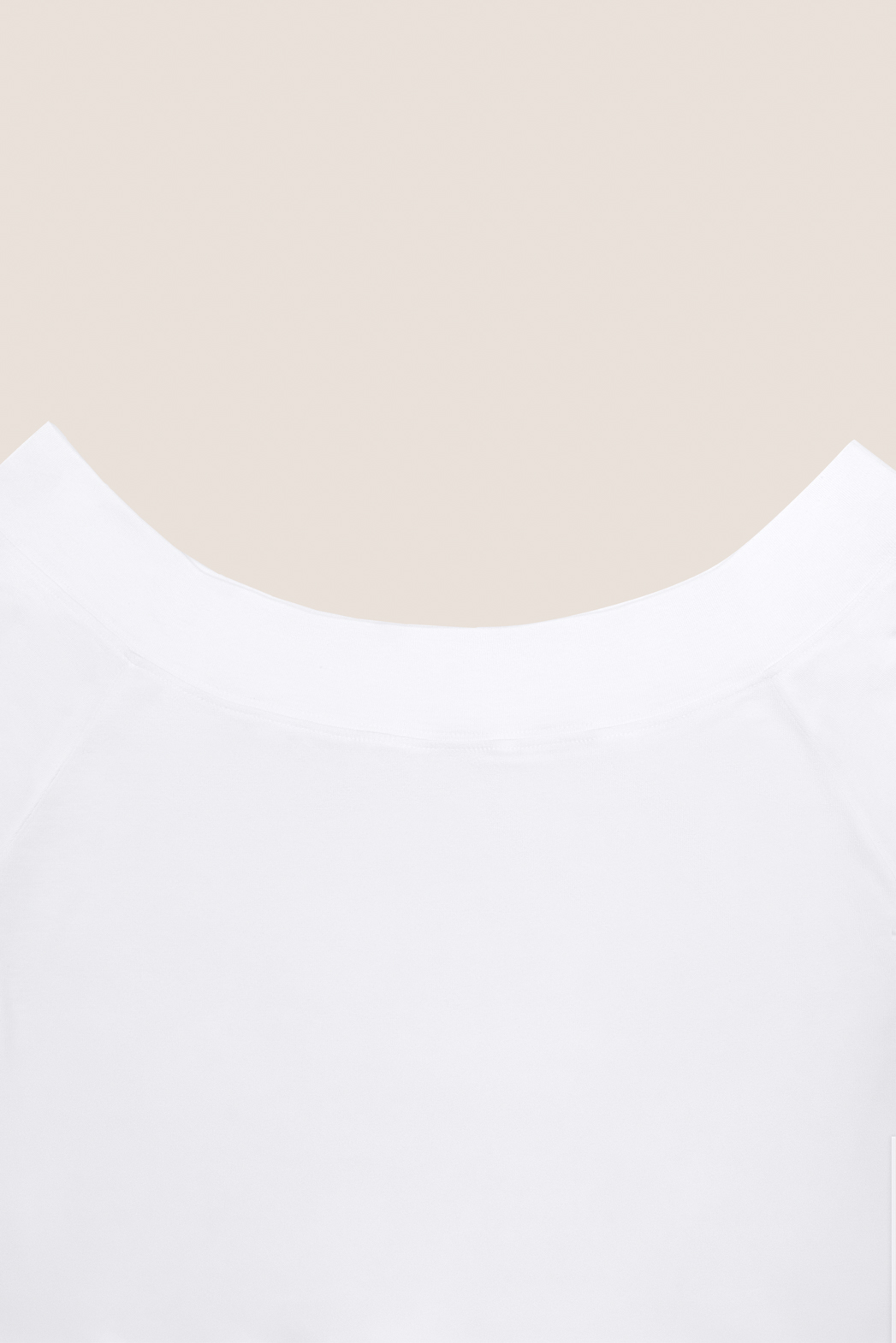 コットンオフショルダークロップドスリム無地TシャツSS | 詳細画像34