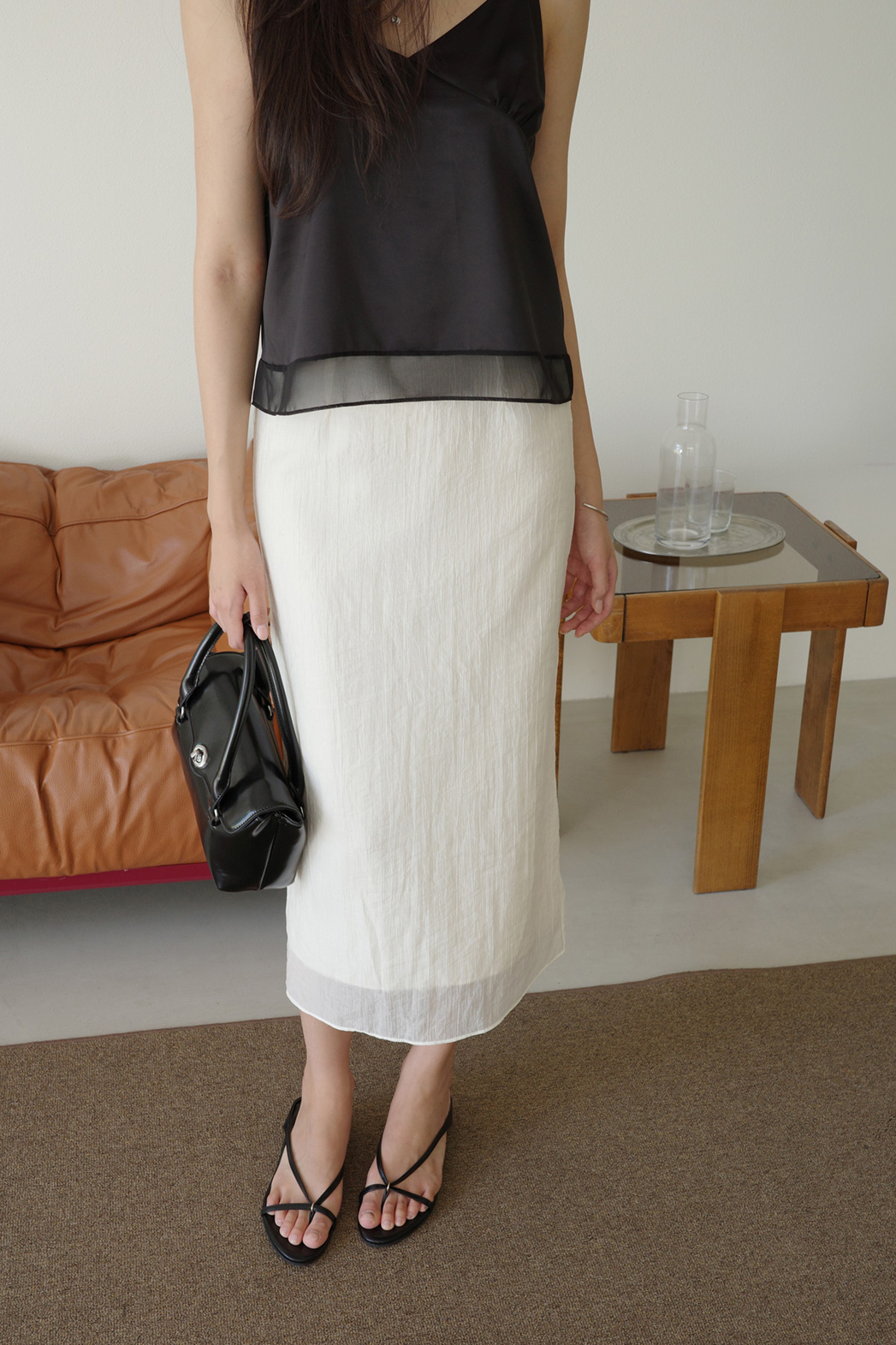 レイヤード風ロングスカート | DHOLIC | 詳細画像11