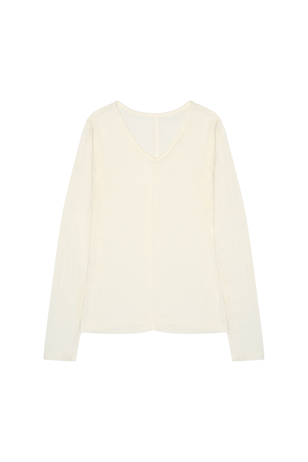 起毛Vネックスリム無地TシャツFW | 詳細画像30
