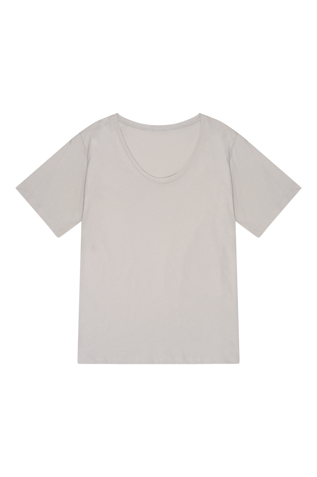 コットンラウンドネックオーバーサイズルーズ無地Tシャツオールシーズン | 詳細画像27