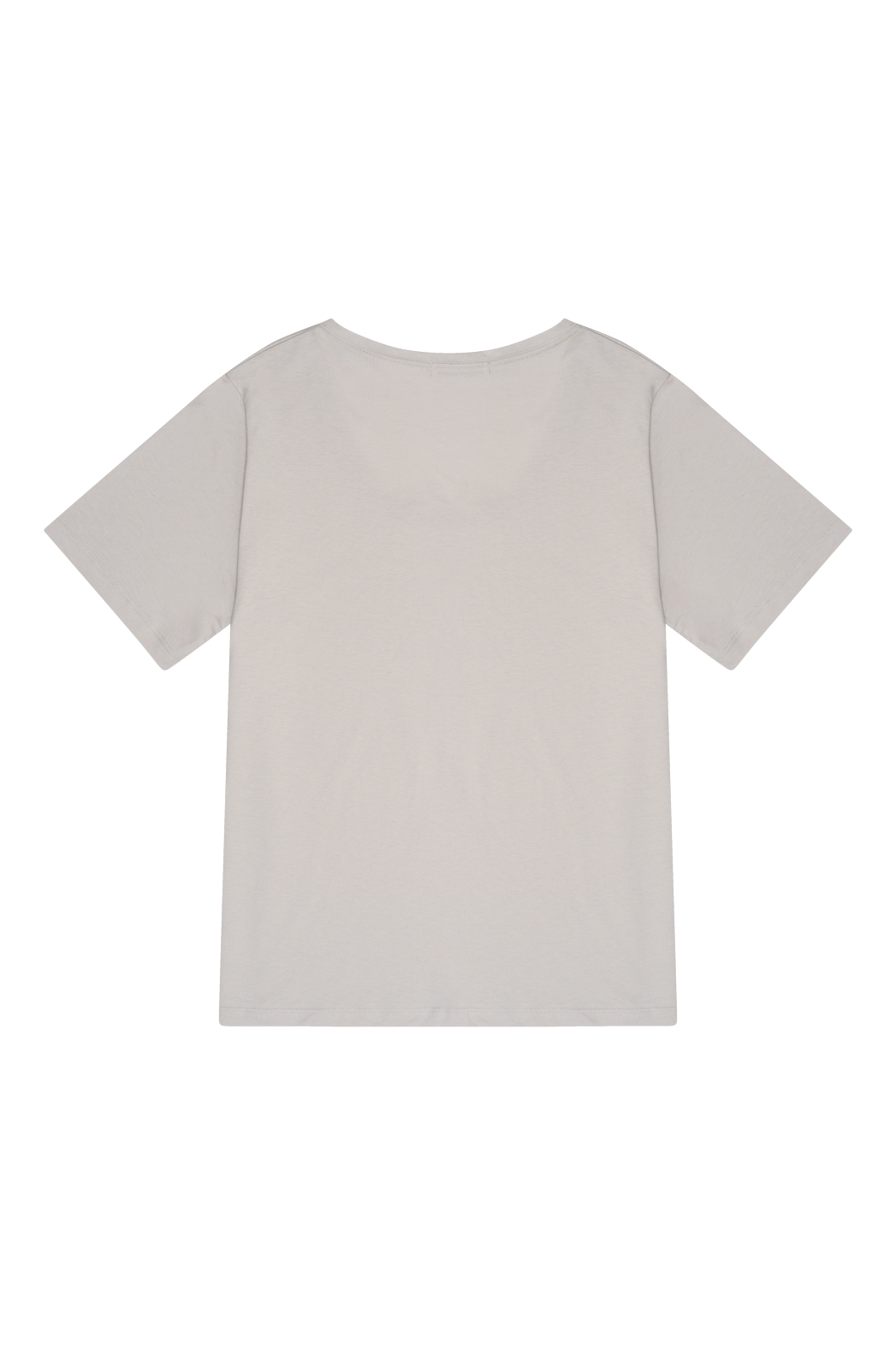 コットンラウンドネックオーバーサイズルーズ無地Tシャツオールシーズン | 詳細画像28