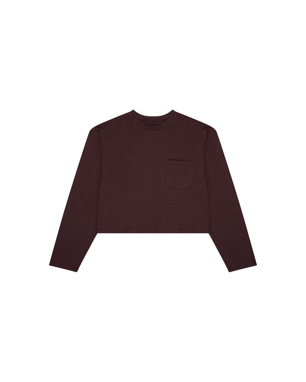 コットンクロップドオーバーサイズルーズ無地TシャツFW | 詳細画像28