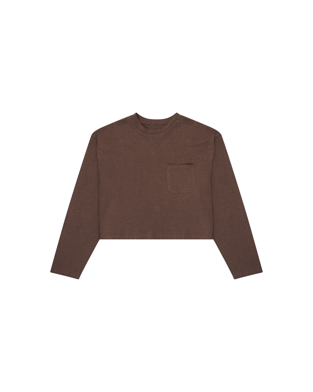 コットンクロップドオーバーサイズルーズ無地TシャツFW | 詳細画像26