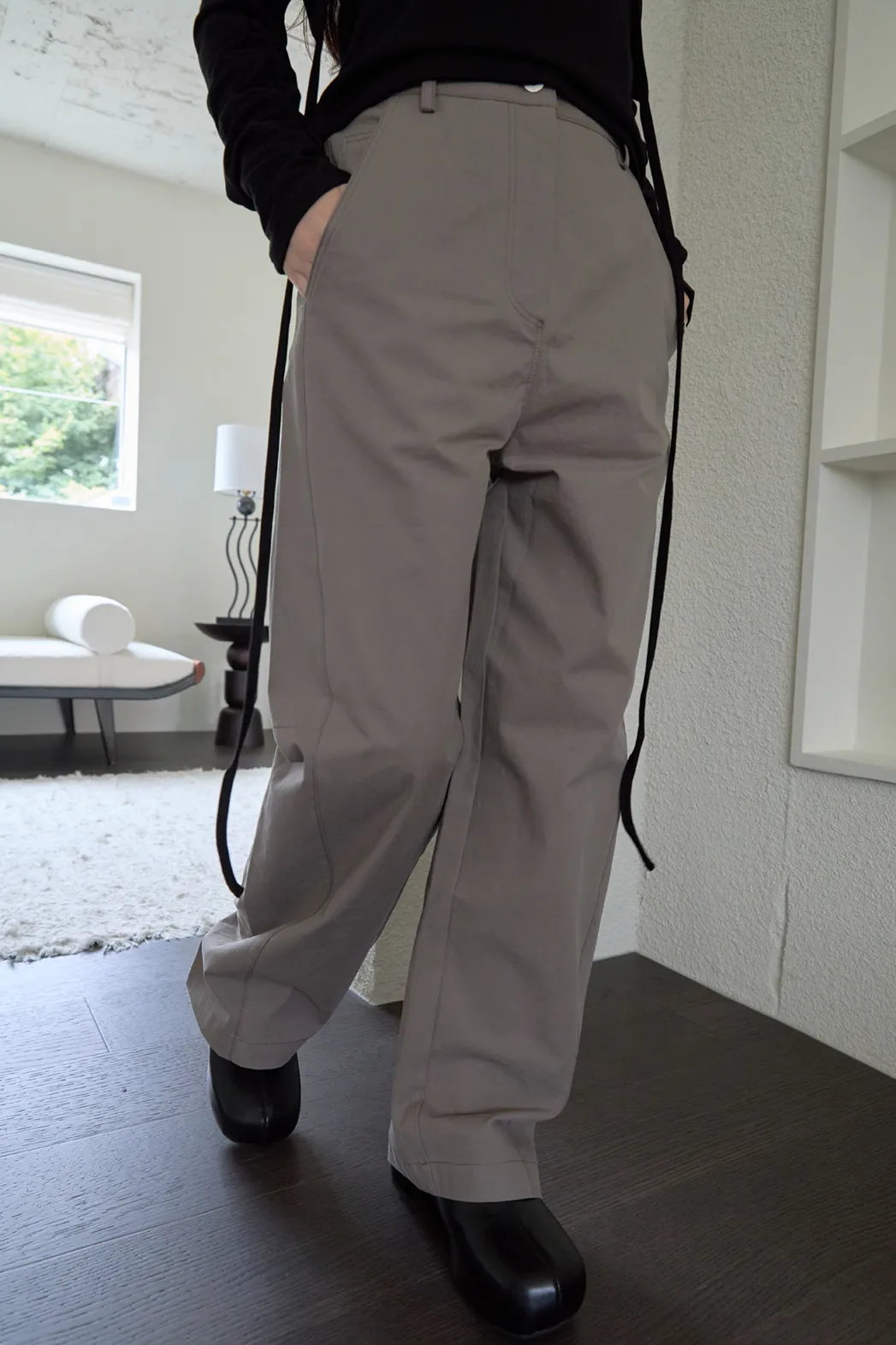コットンワイド無地パンツFW | 詳細画像1