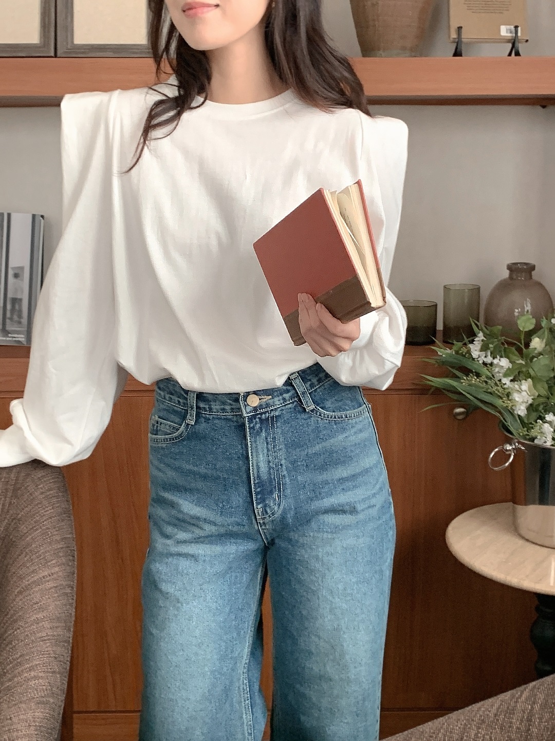 パフスリーブルーズ長袖Tシャツ | 詳細画像17