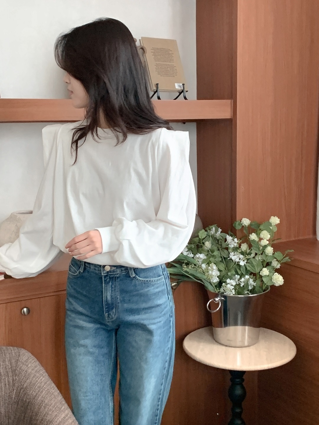 パフスリーブルーズ長袖Tシャツ | 詳細画像19