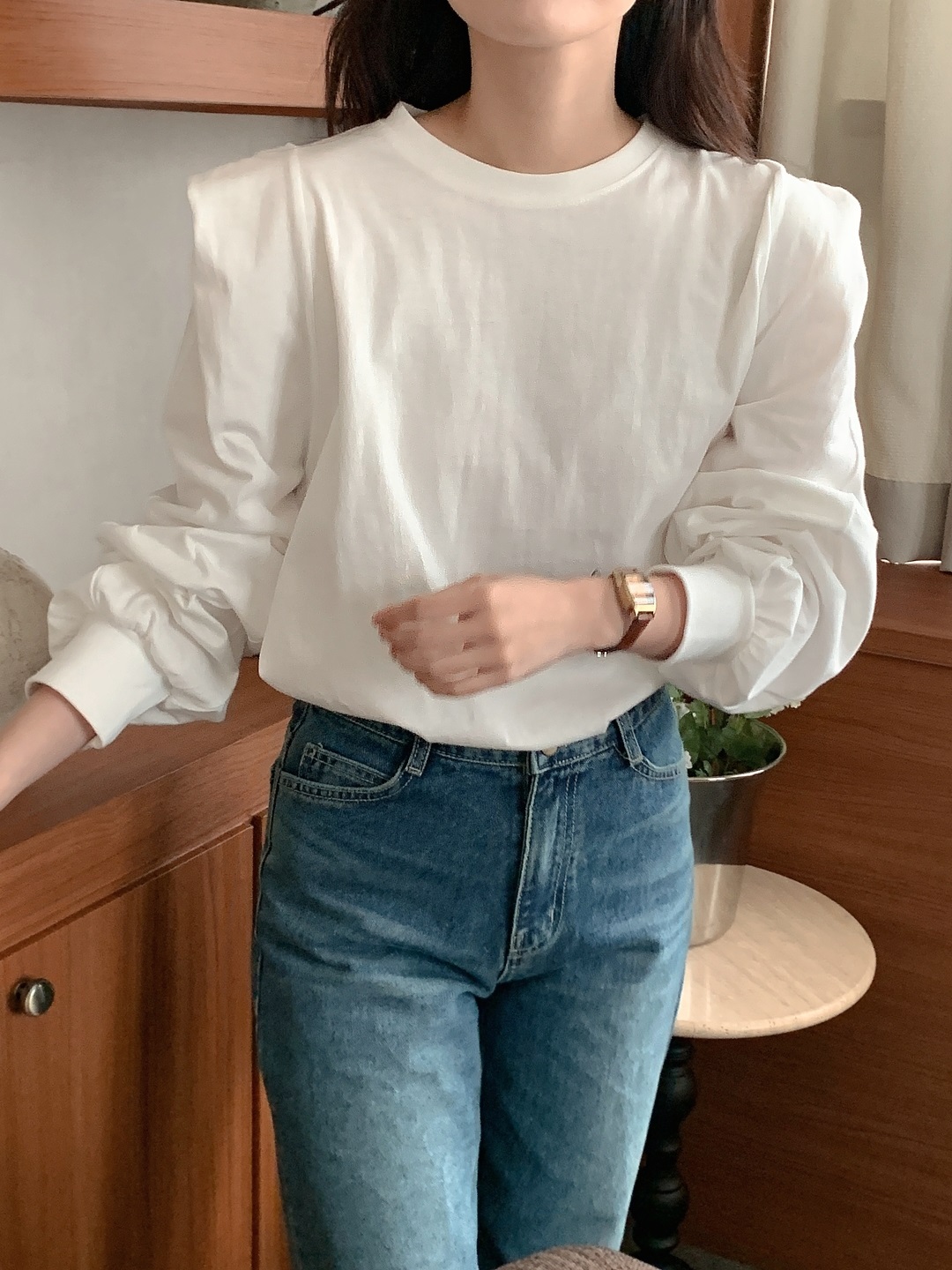 パフスリーブルーズ長袖Tシャツ | 詳細画像21