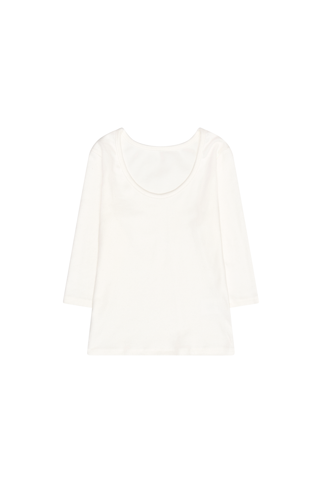 起毛Uネックスリム無地TシャツFW | 詳細画像12