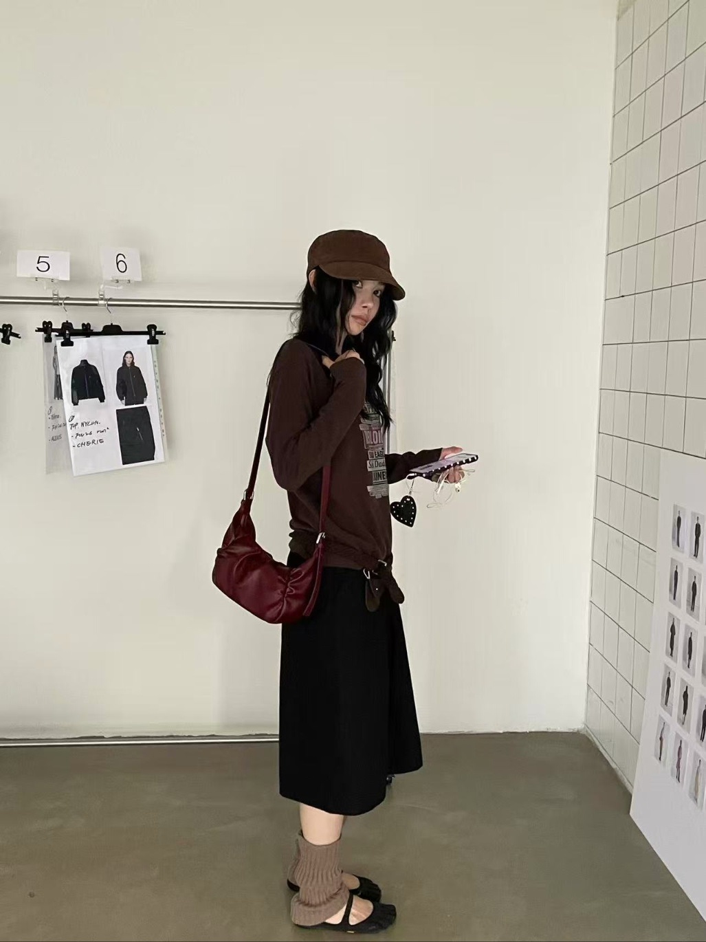 レザー調トートバッグショルダーバッグ | 詳細画像8