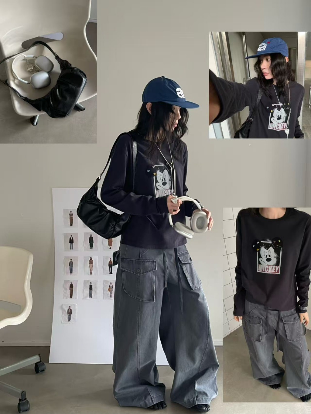レザー調トートバッグショルダーバッグ | 詳細画像12