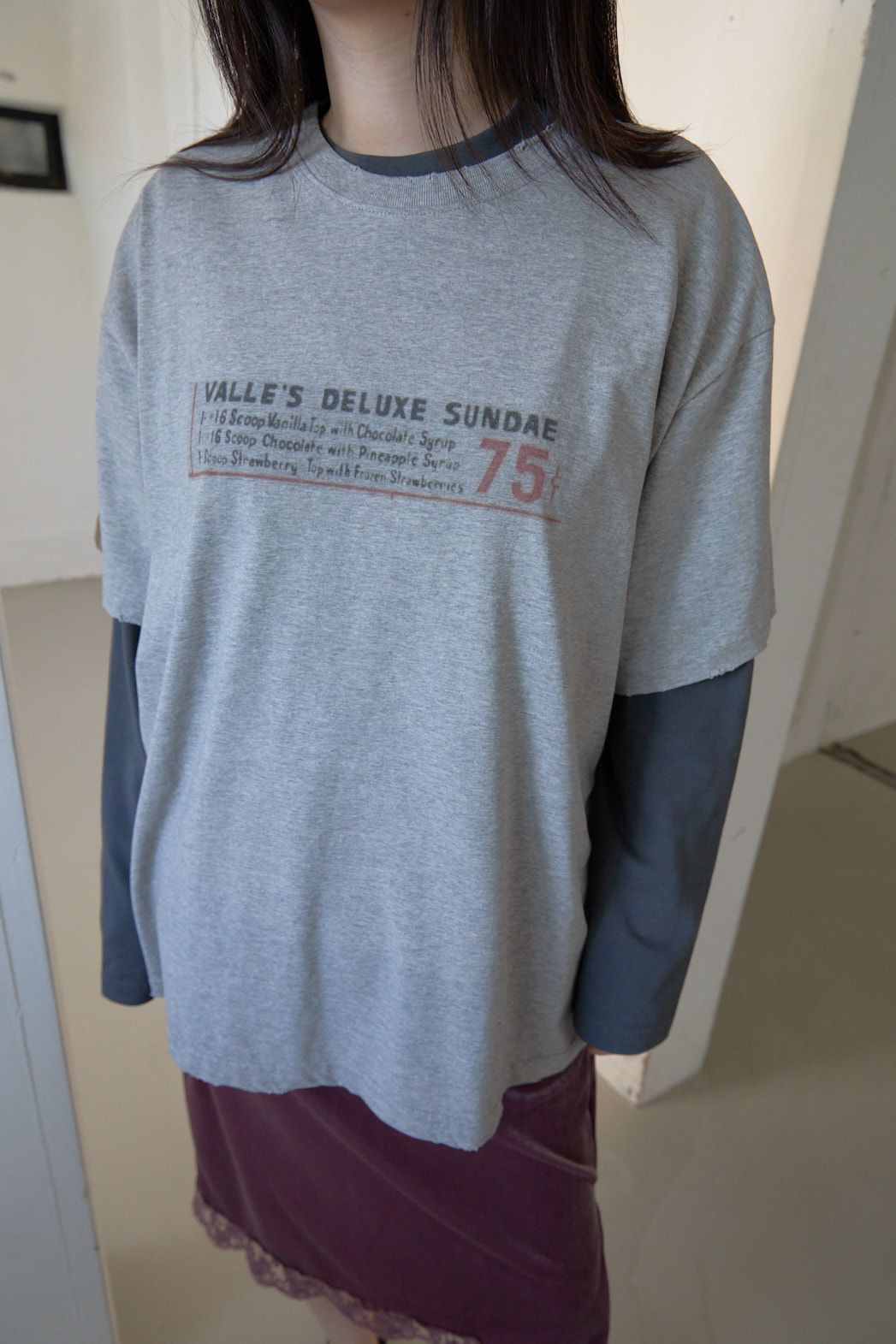 ベーシックオーバーサイズルーズ半袖レタリングTシャツオールシーズン | 詳細画像25