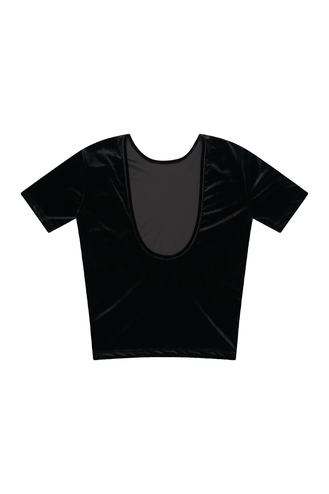 起毛ベルベットオーバーサイズルーズバックレス無地TシャツFW | 詳細画像24