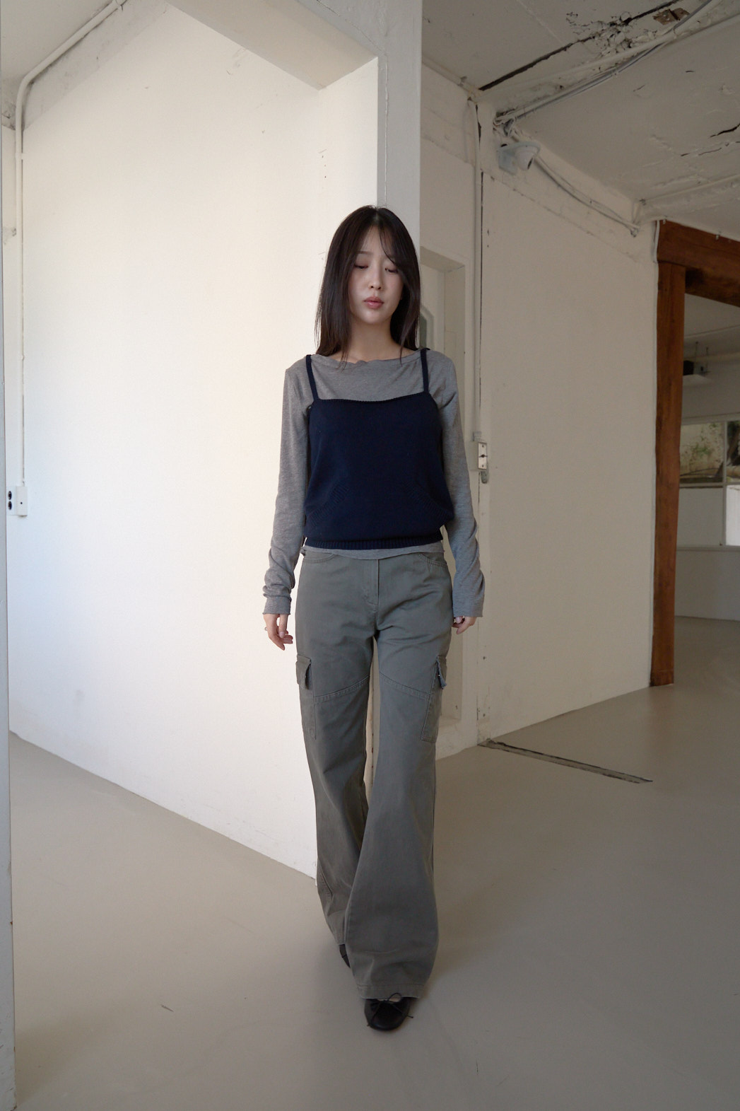 ニットポケット無地ベストビスチェFW | 詳細画像21