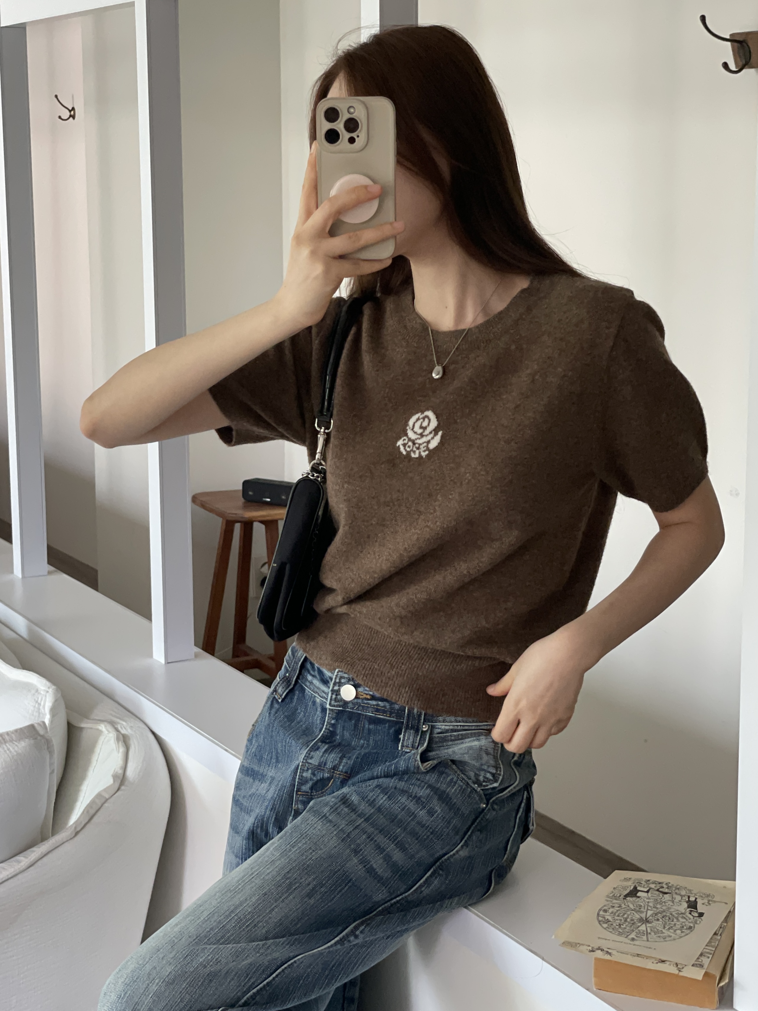 キュートローズニットTシャツ | 詳細画像7