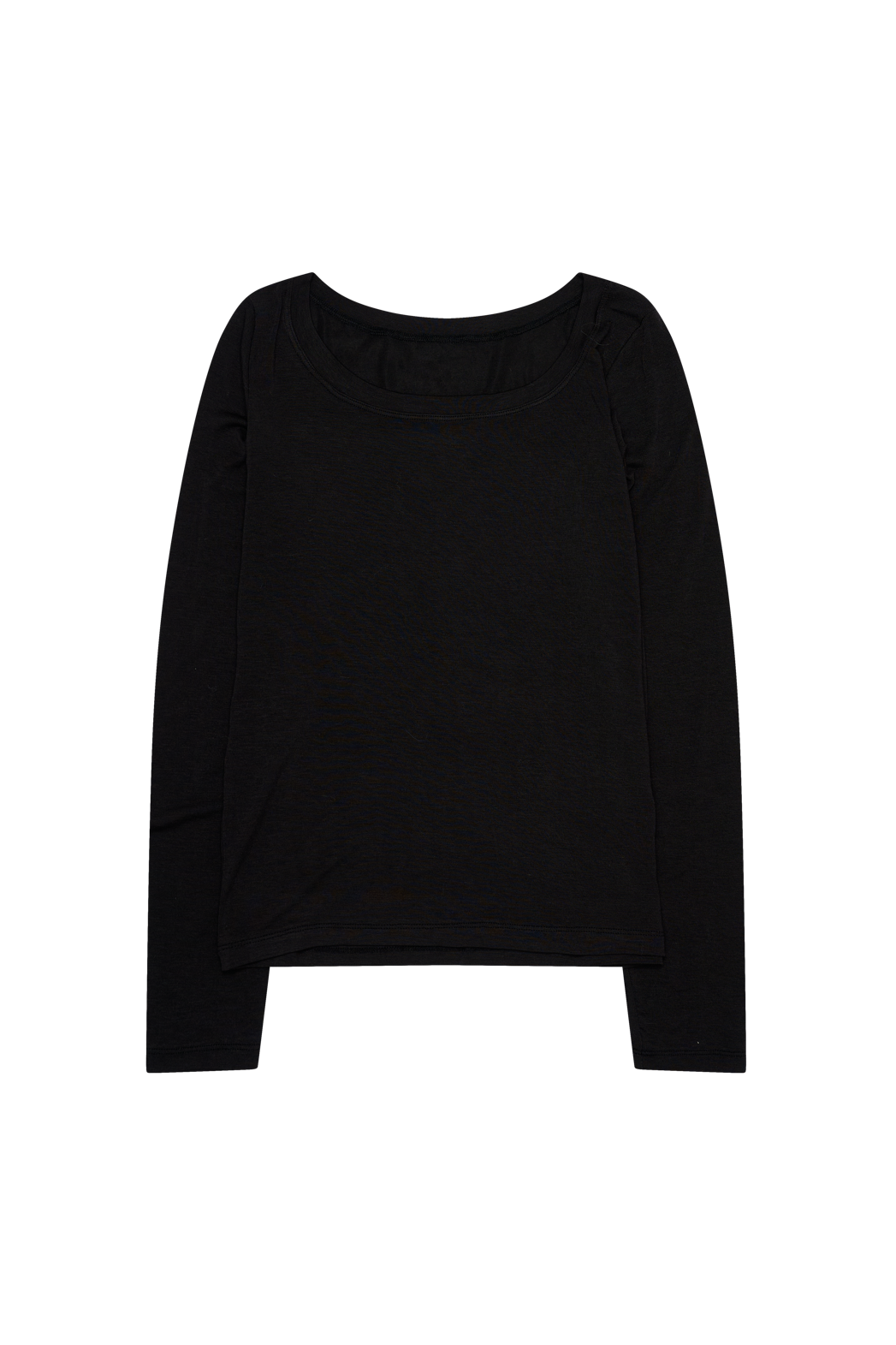 ウール混ウール混ボートネックボートネックベーシックベーシック無地無地TシャツTシャツFWFW | 詳細画像35