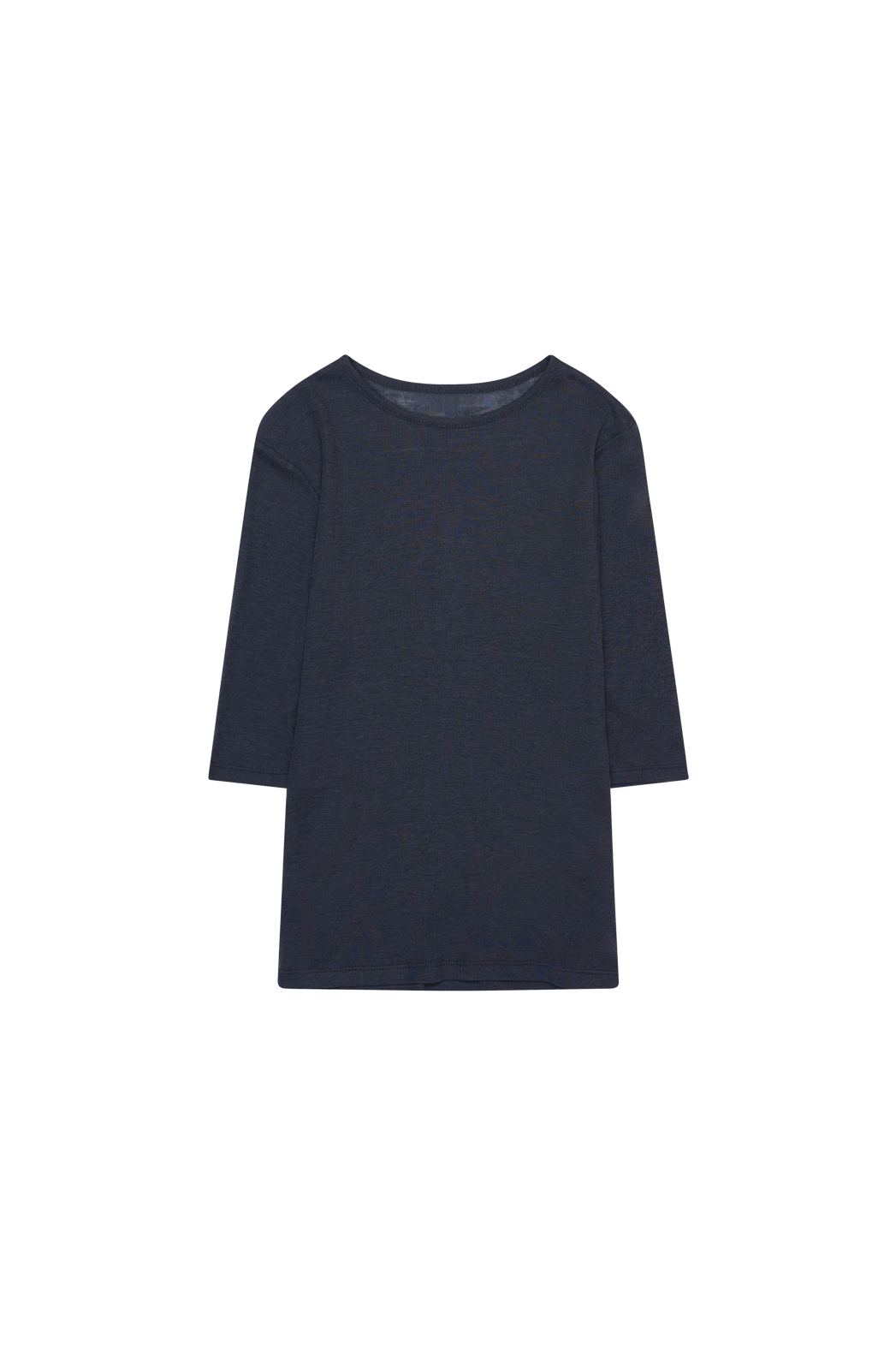 ウール混ラウンドネッククロップドスリム無地TシャツFW | 詳細画像36