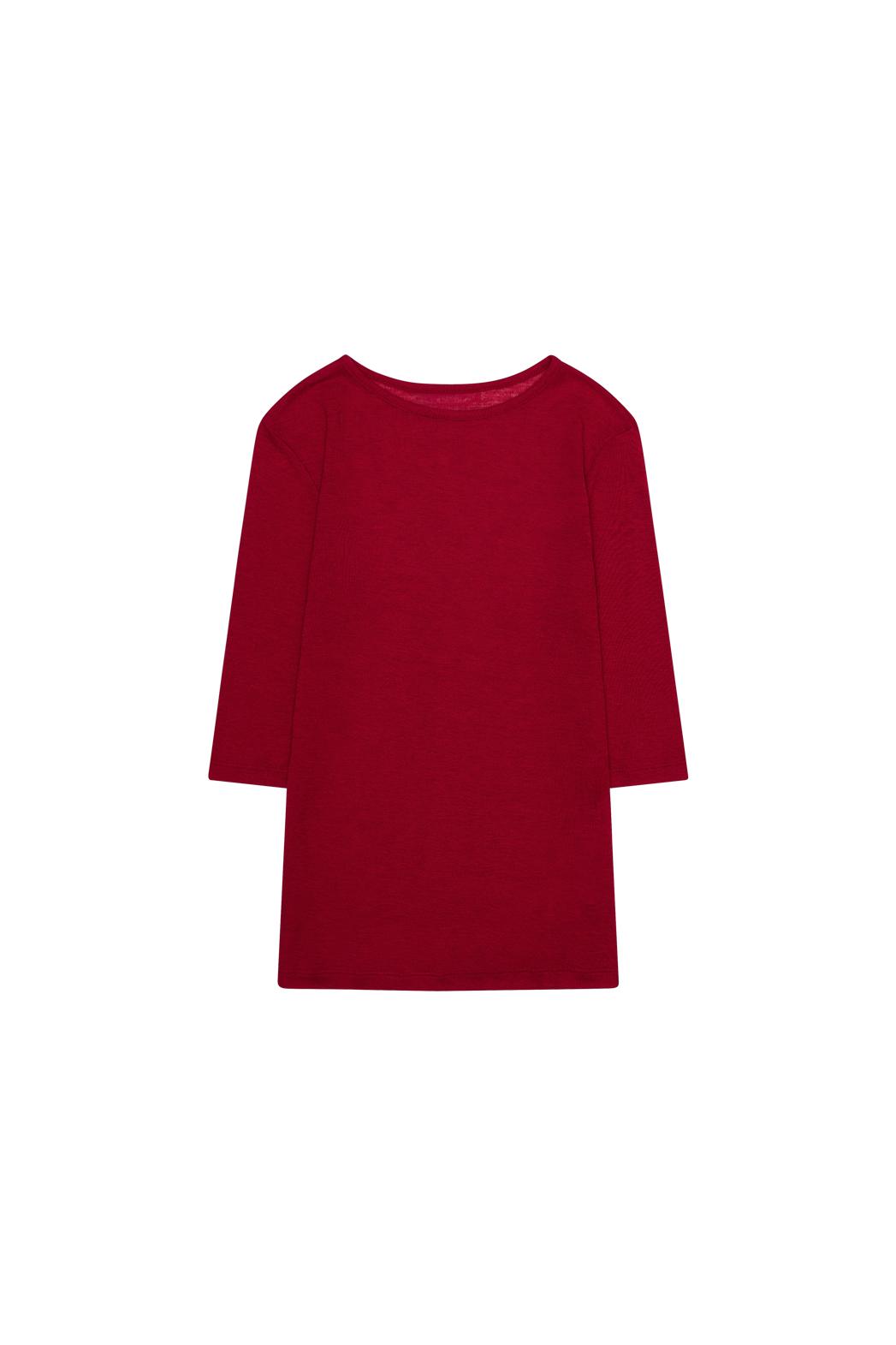 ウール混ラウンドネッククロップドスリム無地TシャツFW | 詳細画像33
