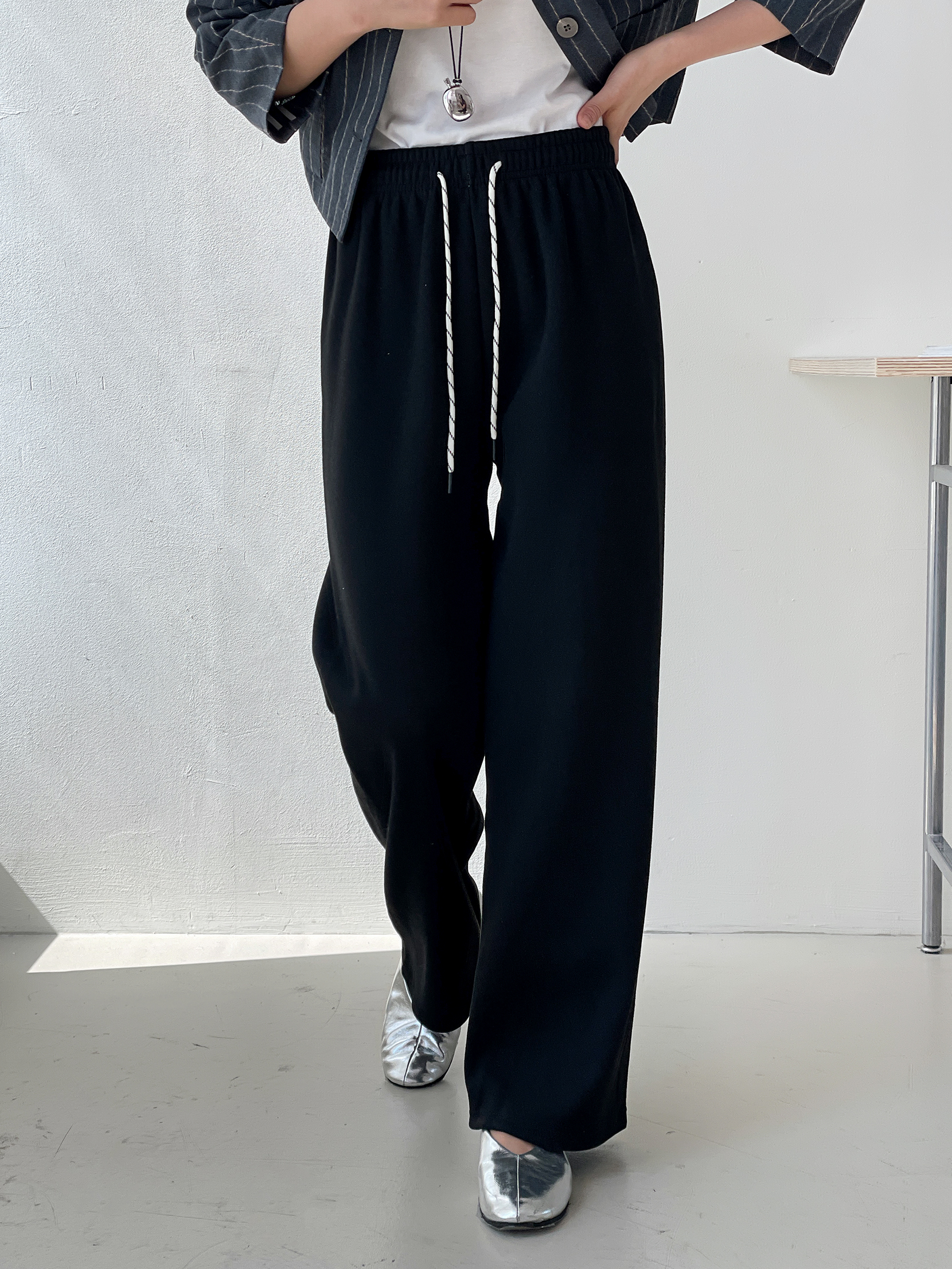 裏起毛ウエストゴムパンツ | 詳細画像5