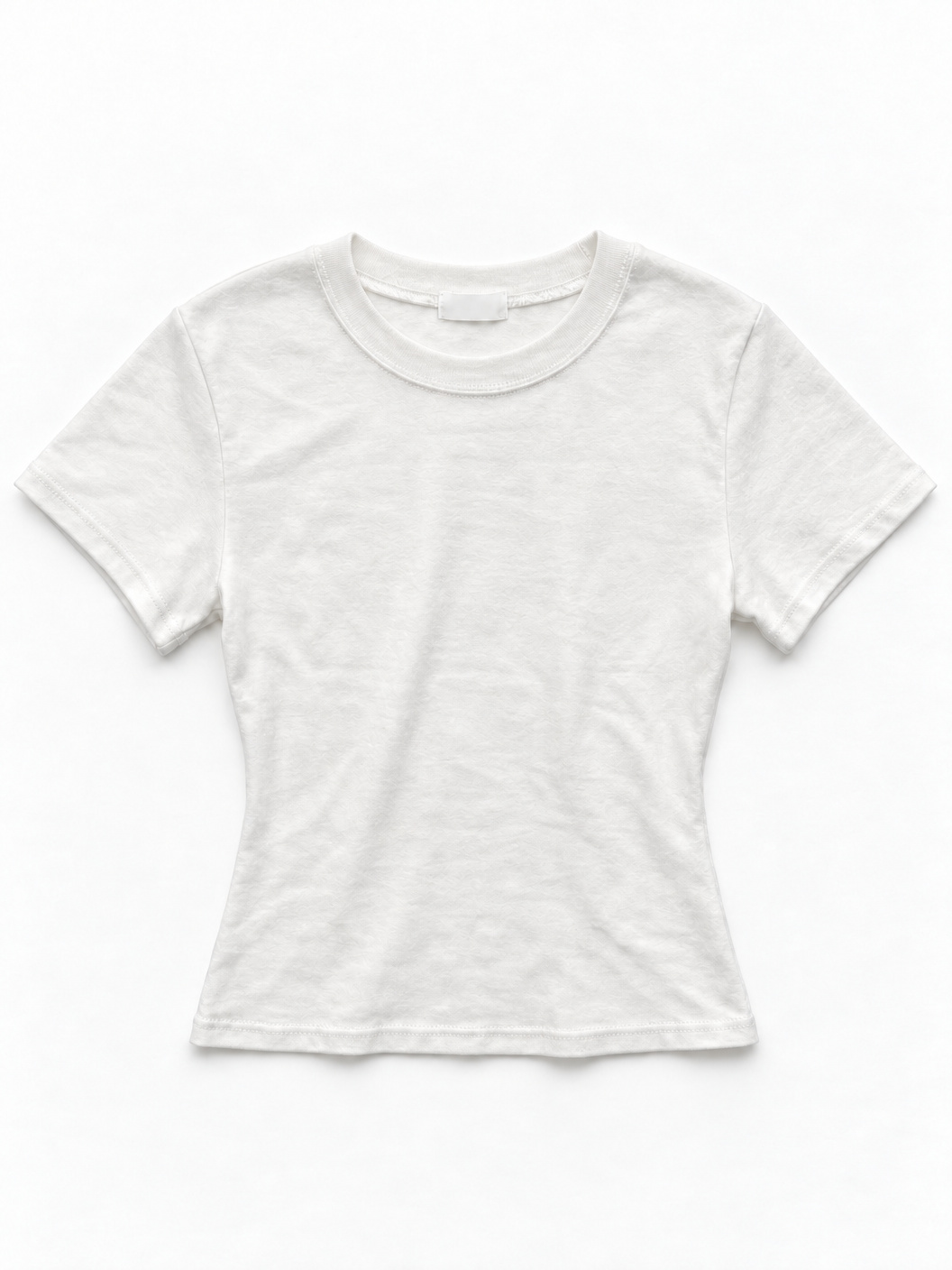 ピーチ起毛ラウンドネックベーシック半袖Tシャツ | DHOLIC | 詳細画像9