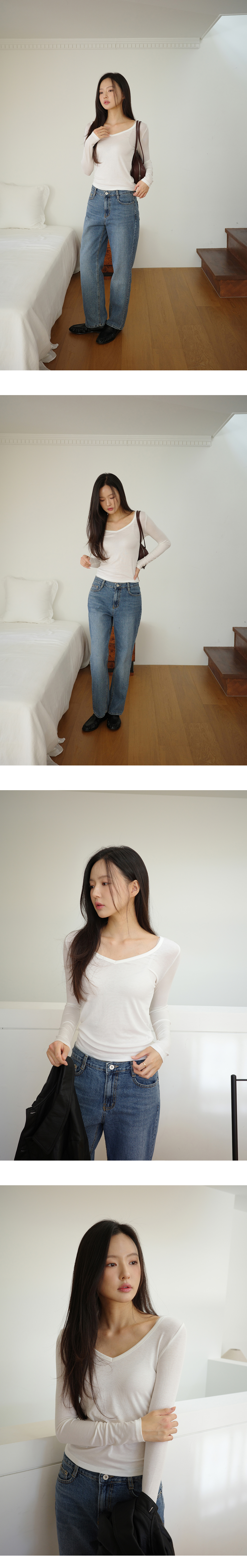 ウォッシングストレートデニムパンツ | DHOLIC | 詳細画像8