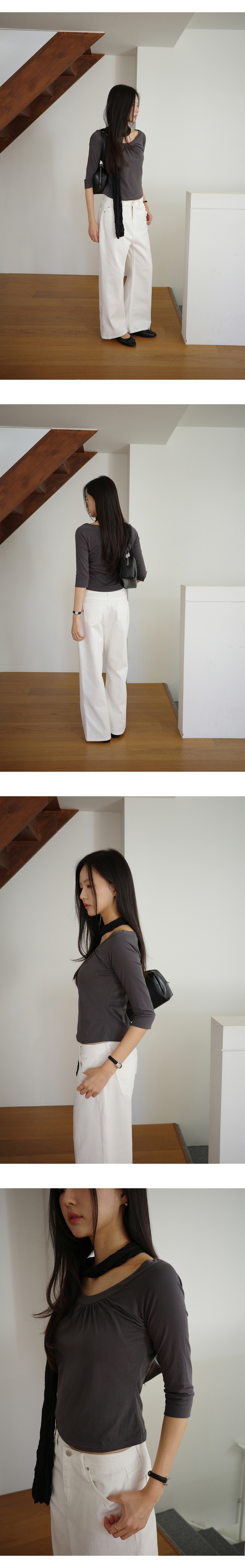 コットンストレートパンツ | DHOLIC | 詳細画像4