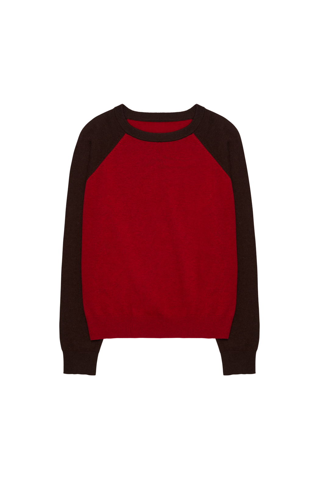 ウール混ラグラン配色ニットFW | 詳細画像21