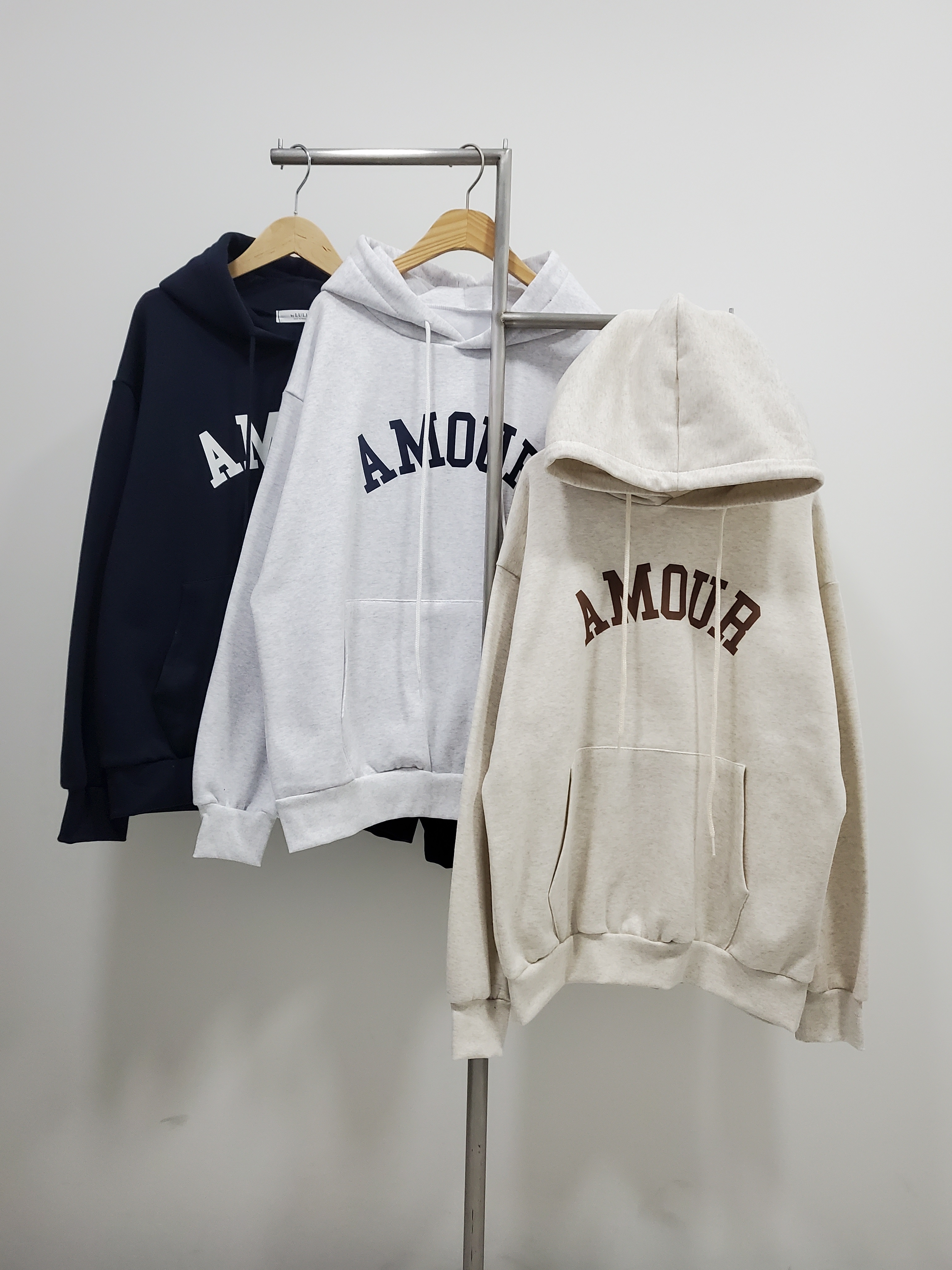 裏起毛アムールフード付きスウェット | 詳細画像15