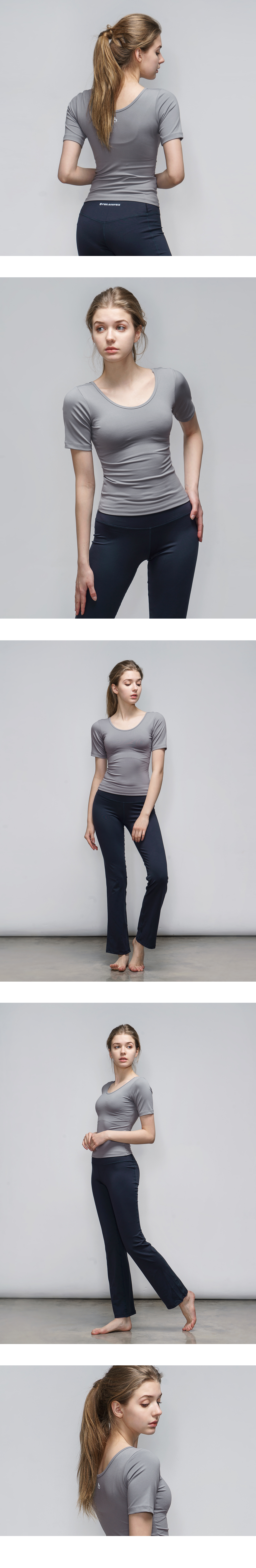 グレー 長袖 タイトフィット Tシャツ FIT FOR | フィットフォー | Tシャツ コレクション - 株式会社