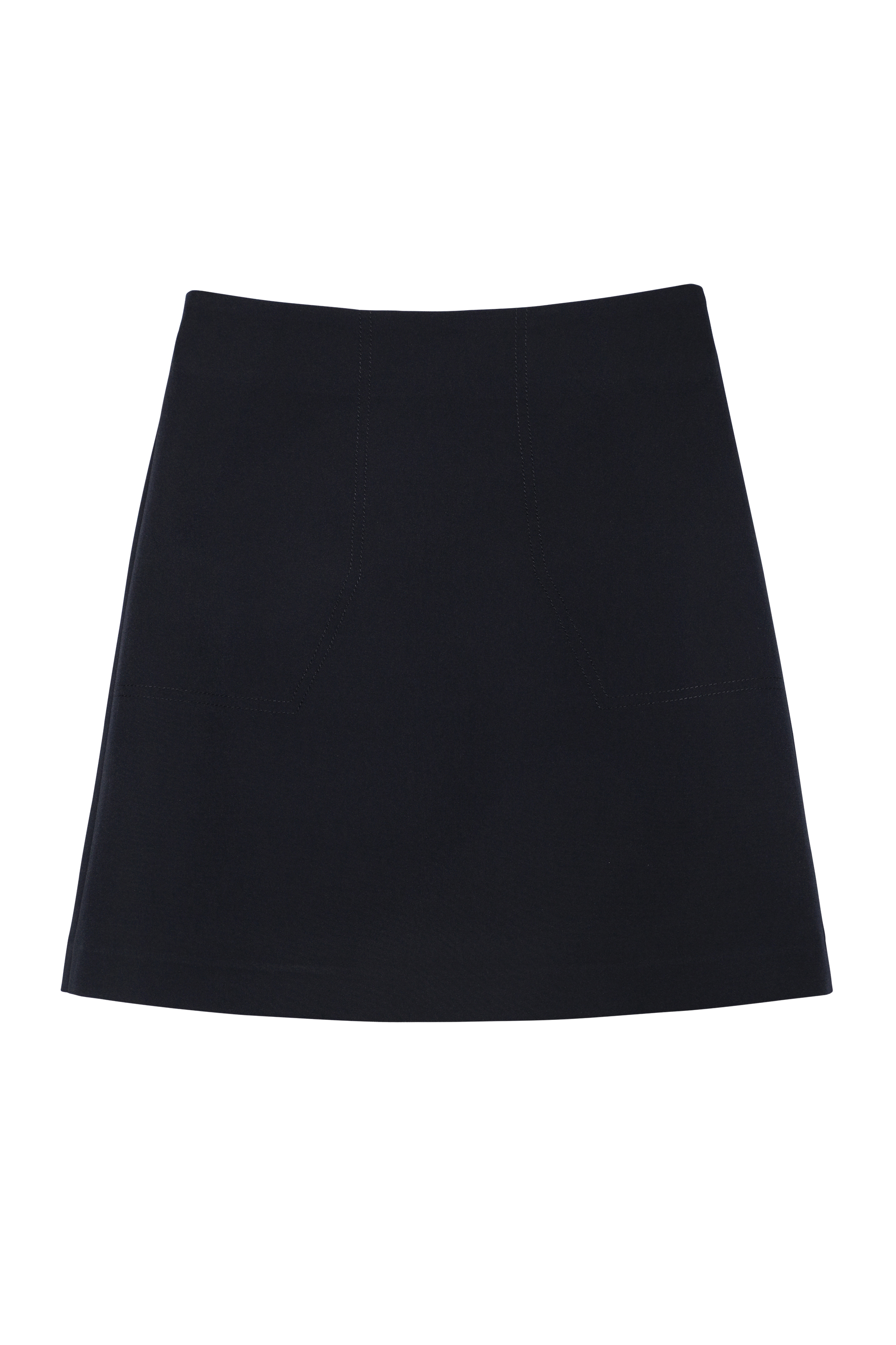 COLUMN Aラインミニスカート　ネイビー Aラインスカート（57cm丈） 12291 ネイビー （5