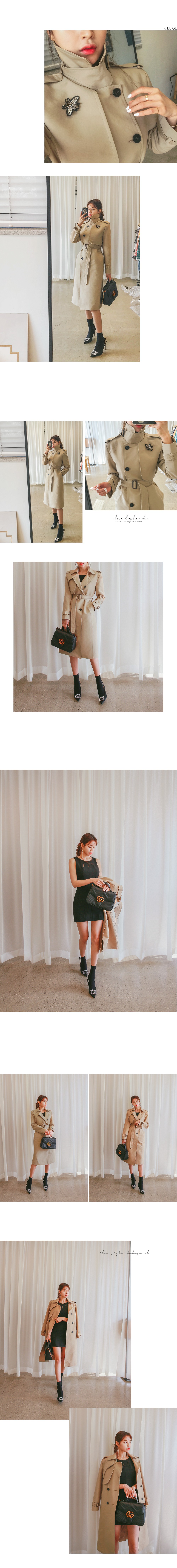 ブローチつきドレスコート ブローチ ローズ＆パール】s0477 お色展開：ホワイト,ブラック