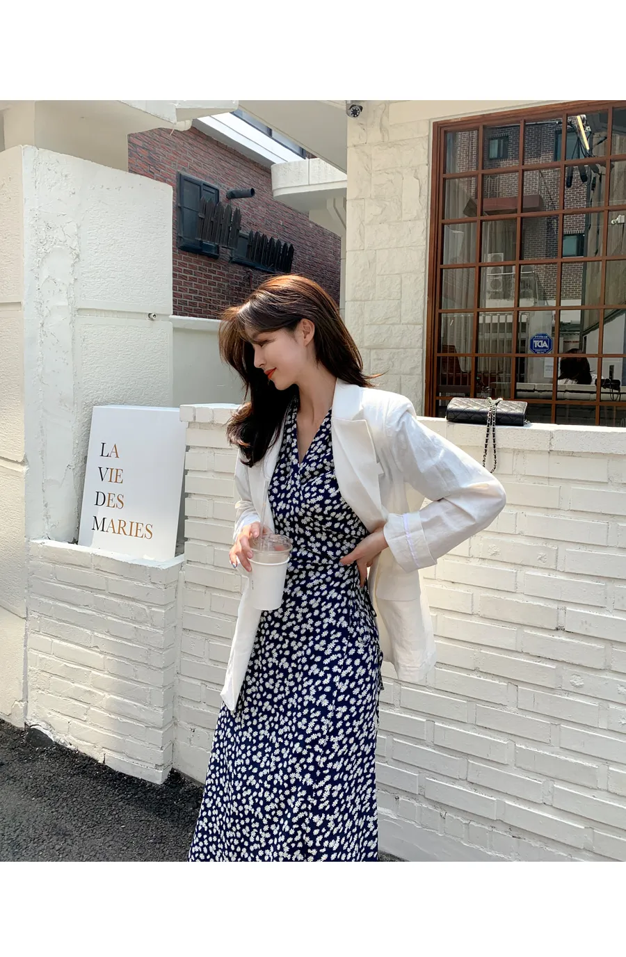 新品未使用♡ DVF 花柄ラップワンピース シルクジャージ素材US10 