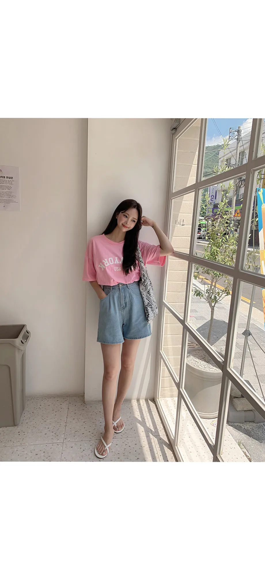 리리앤코 토피덴 뒷밴딩 숏 팬츠