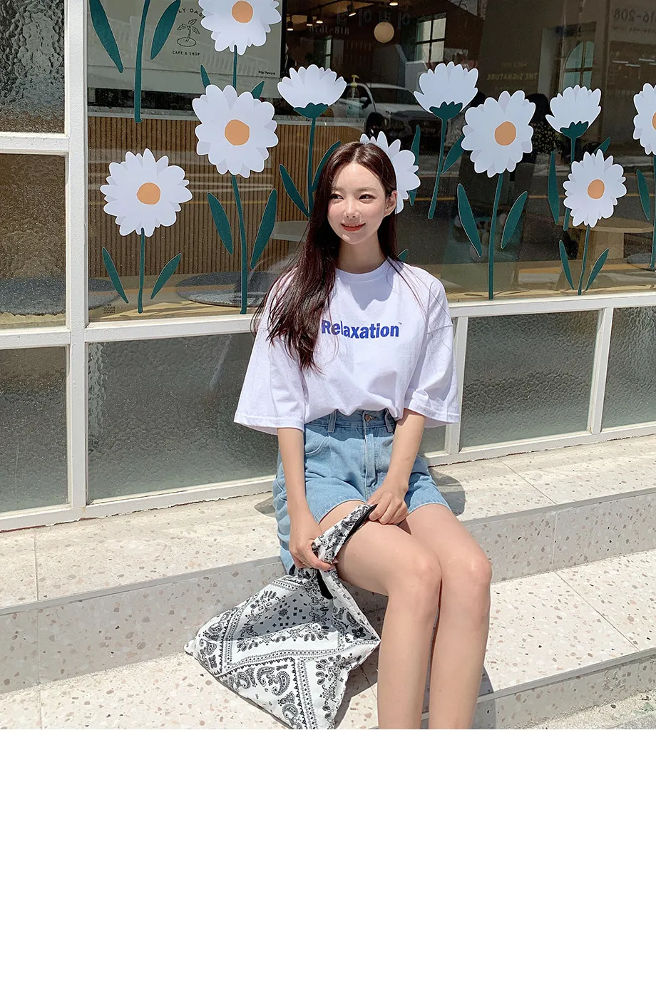 리리앤코 토피덴 뒷밴딩 숏 팬츠