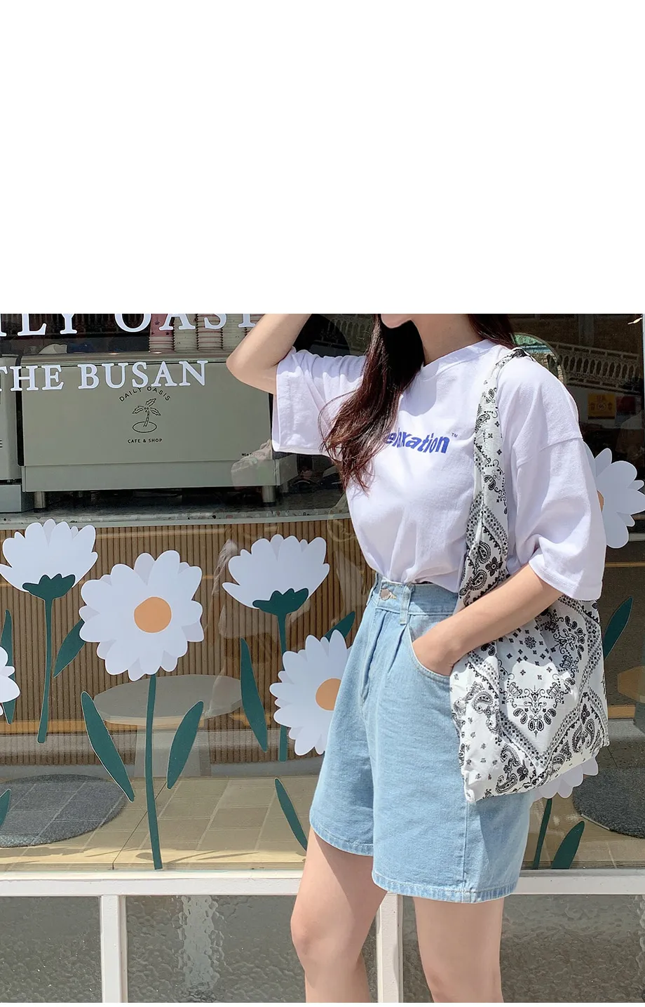 리리앤코 토피덴 뒷밴딩 숏 팬츠