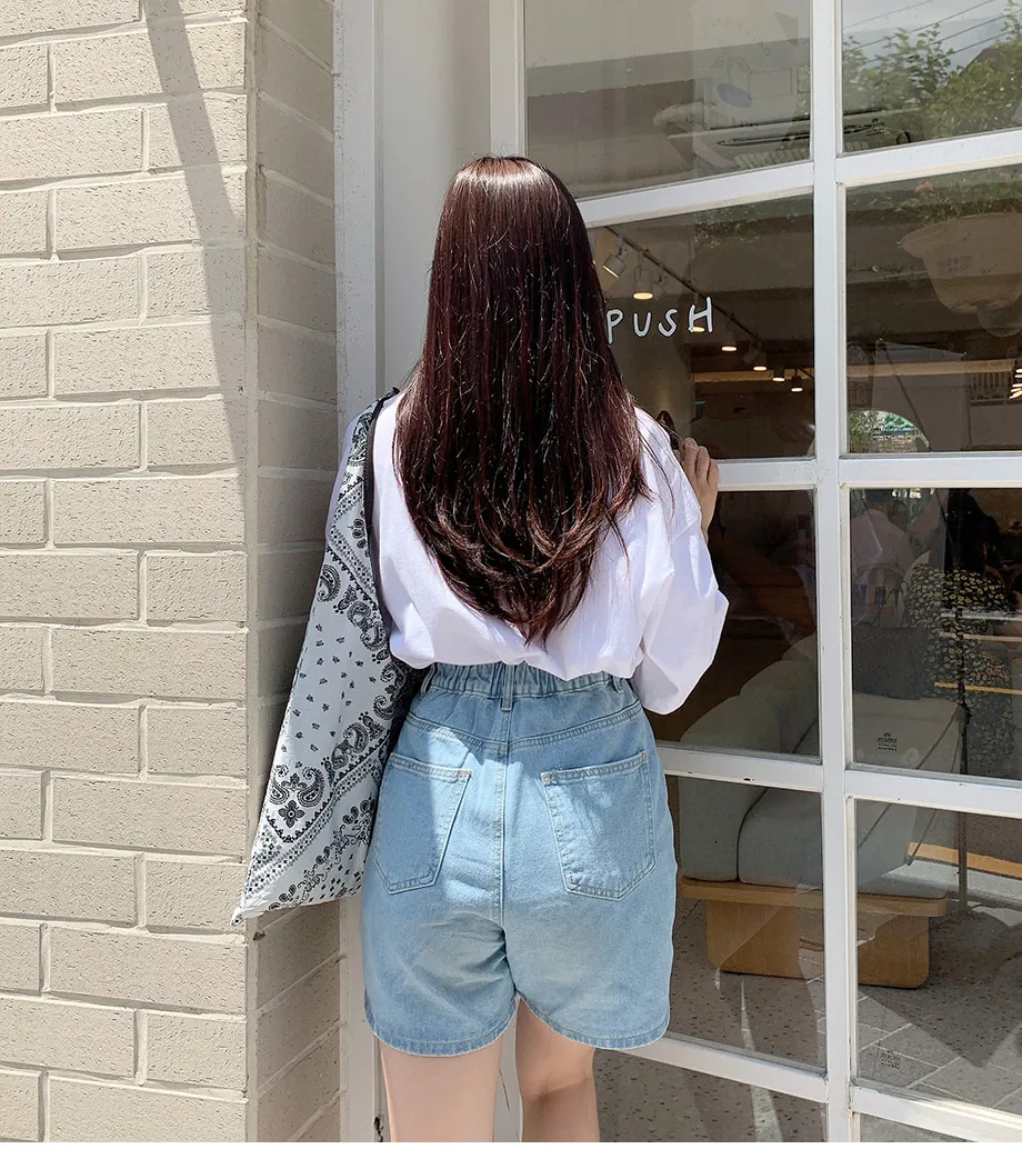 리리앤코 토피덴 뒷밴딩 숏 팬츠