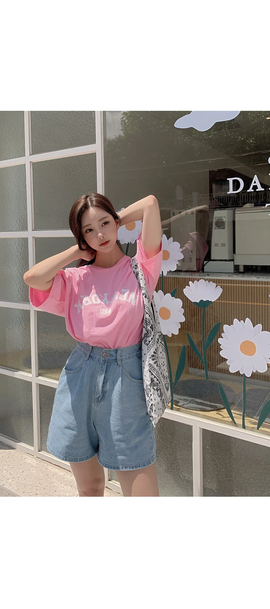 리리앤코 토피덴 뒷밴딩 숏 팬츠