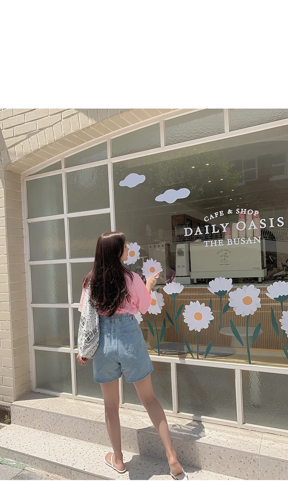 리리앤코 토피덴 뒷밴딩 숏 팬츠