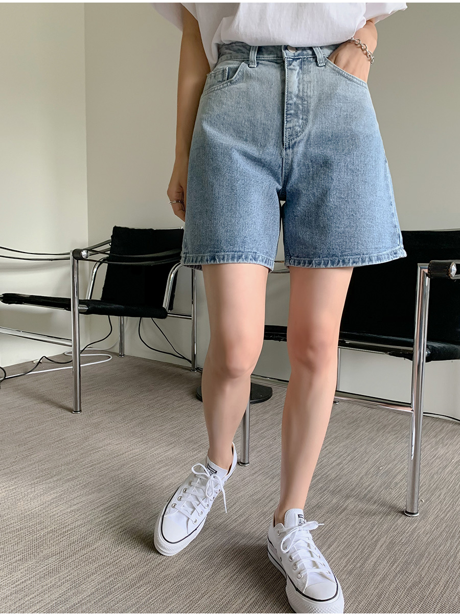 グラデーションデニムショートパンツ | レディースファッション通販