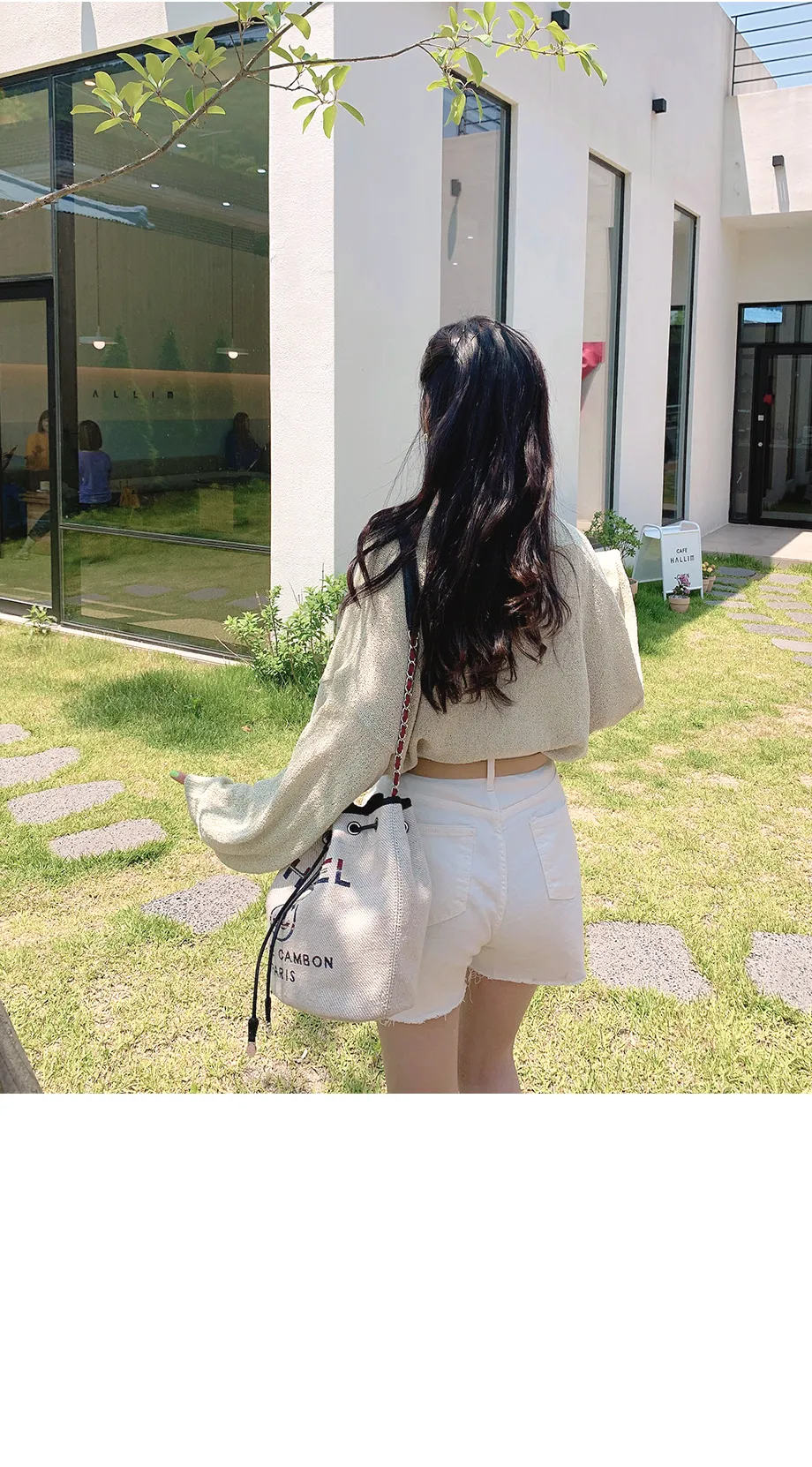 리리앤코 토리야 브이넥 니트 가디건