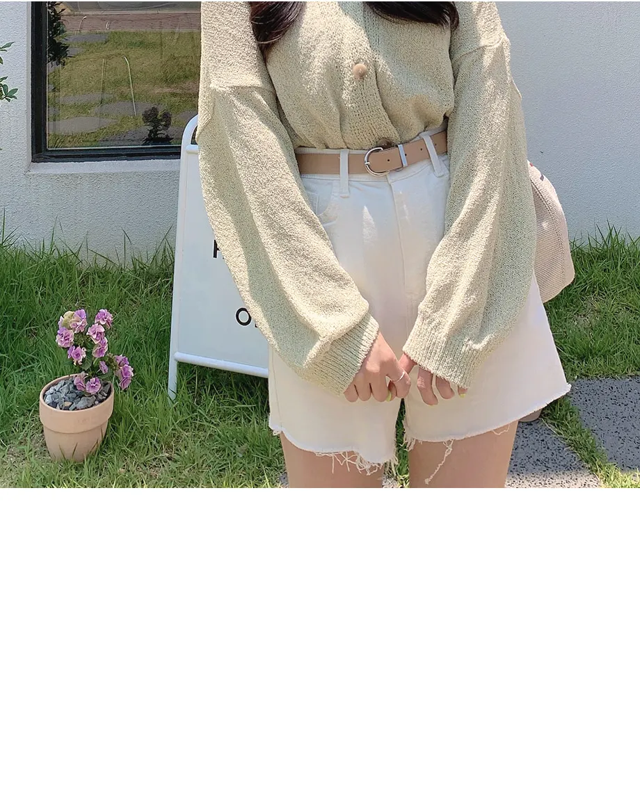 리리앤코 토리야 브이넥 니트 가디건