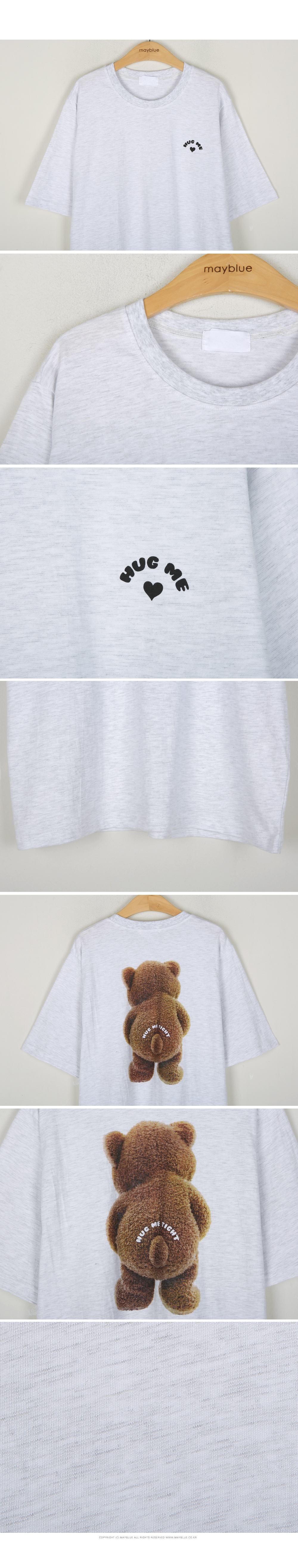 バックベアープリントTシャツ | レディースファッション通販
