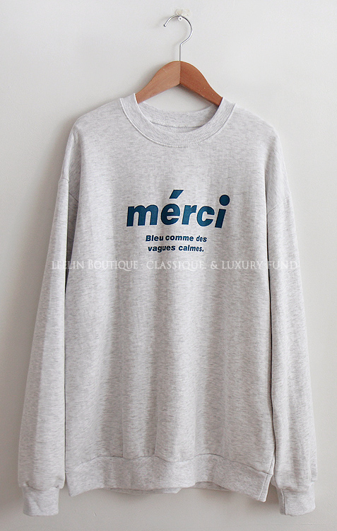 ..,MERCI メルシー パーカー・スウェットシャツ アウター レディース Sweatshirts Black Merci(メルシー) スウェット・トレーナー(レディース) - 海外通販のBUYMA