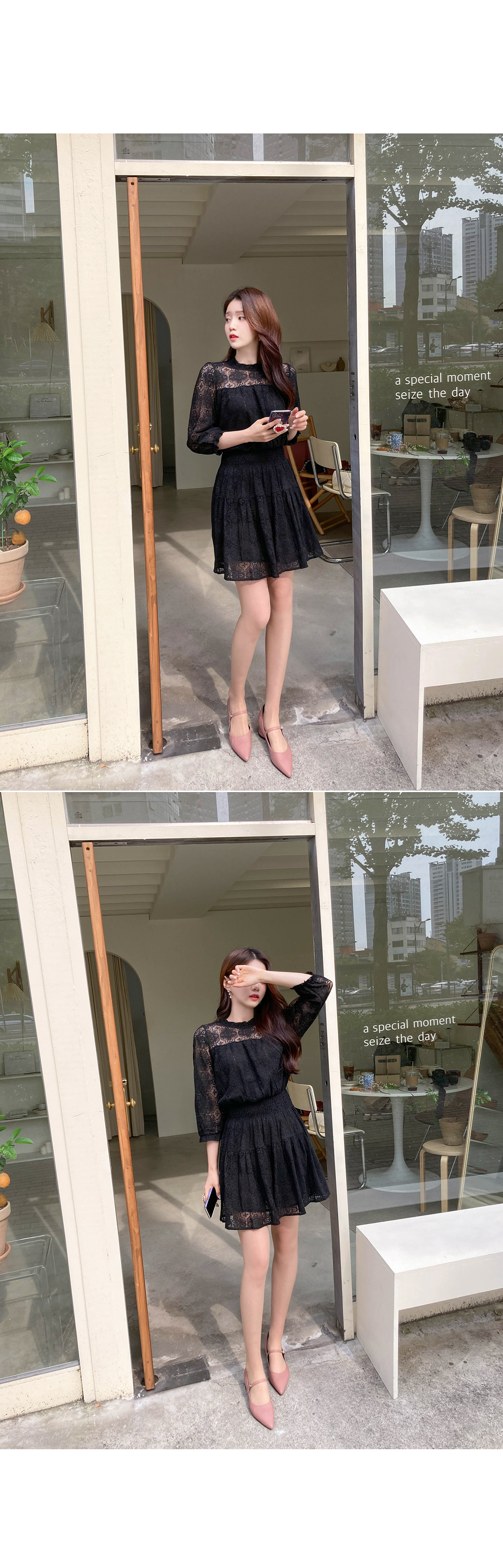 【関税込み】FLORE FLORE ブラック Dewi ミニワンピース FLORE FLORE: ブラック Dewi ミニワンピース | SSENSE 日本