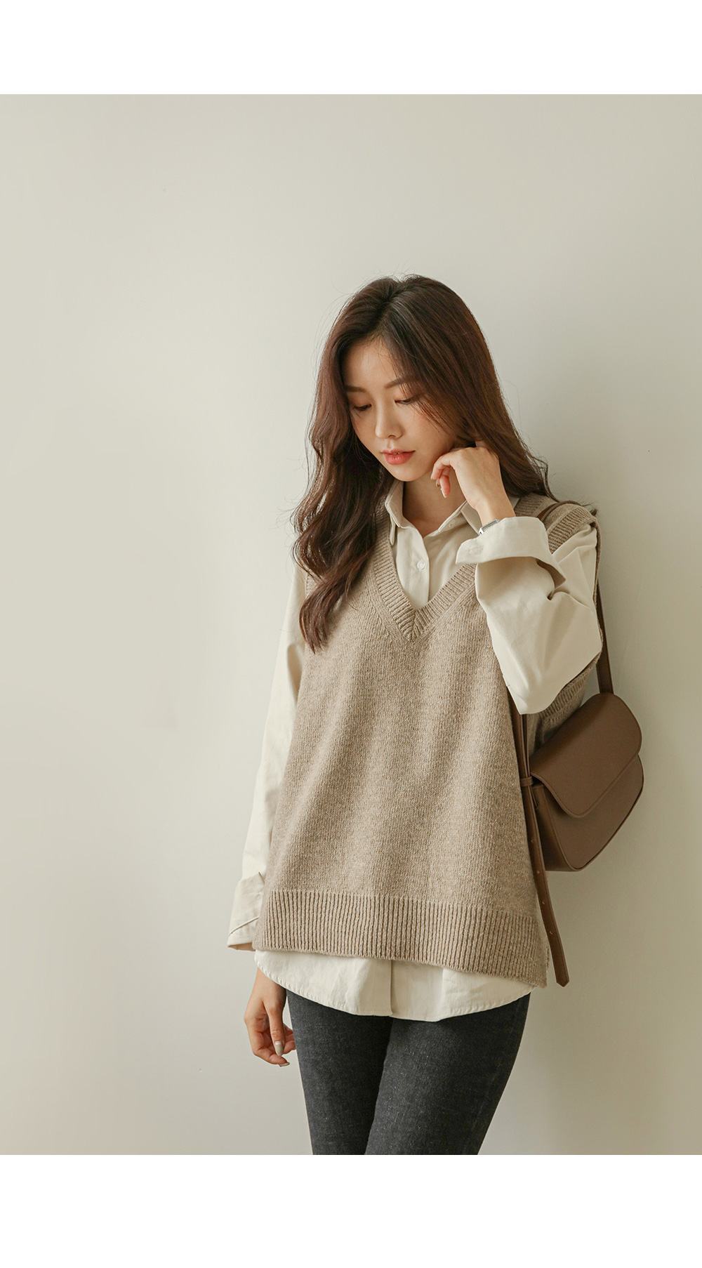 CONFLICT ウール混紡 ノースリーブベスト サイズ5