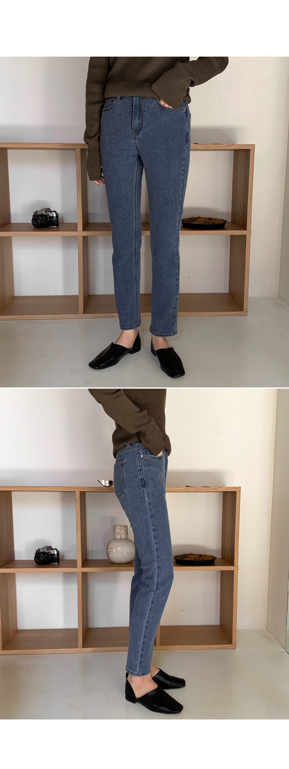 スリムストレートデニムパンツ | レディースファッション通販 - DHOLIC